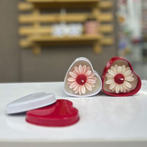 شمع بابونه قلبی