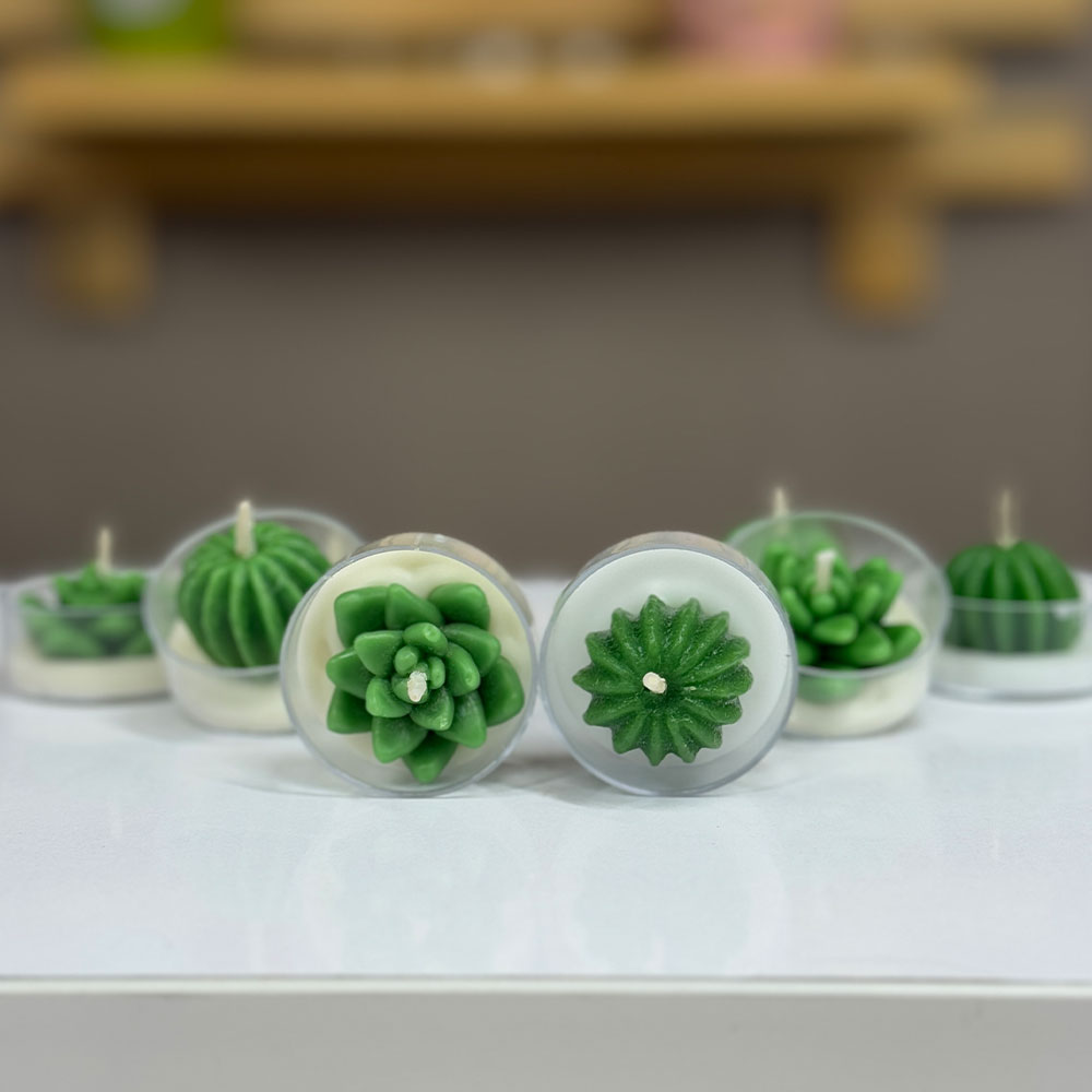 شمع مینی کاکتوس شمع مینی کاکتوس