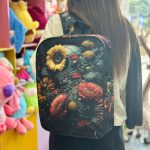 کوله مخمل گل