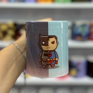 ماگ سرامیکی بتمن و سوپرمن