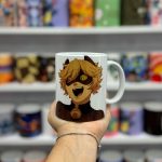 ماگ سرامیکی دختر کفشدوزکی و پسر گربه ای