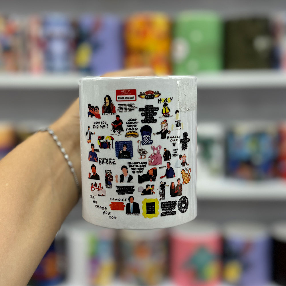 ماگ سرامیکی طرح فرندز ماگ سرامیکی طرح فرندز