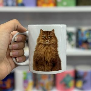 ماگ سرامیکی گربه متعجب