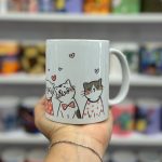 ماگ سرامیکی گربه های لباس دار
