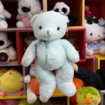 عروسک خرس آبی
