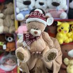 عروسک خرس لباس زمستونی