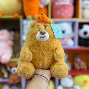 عروسک خرس تاج میوه