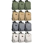 کوله پشتی بیسیک کتان رنگی