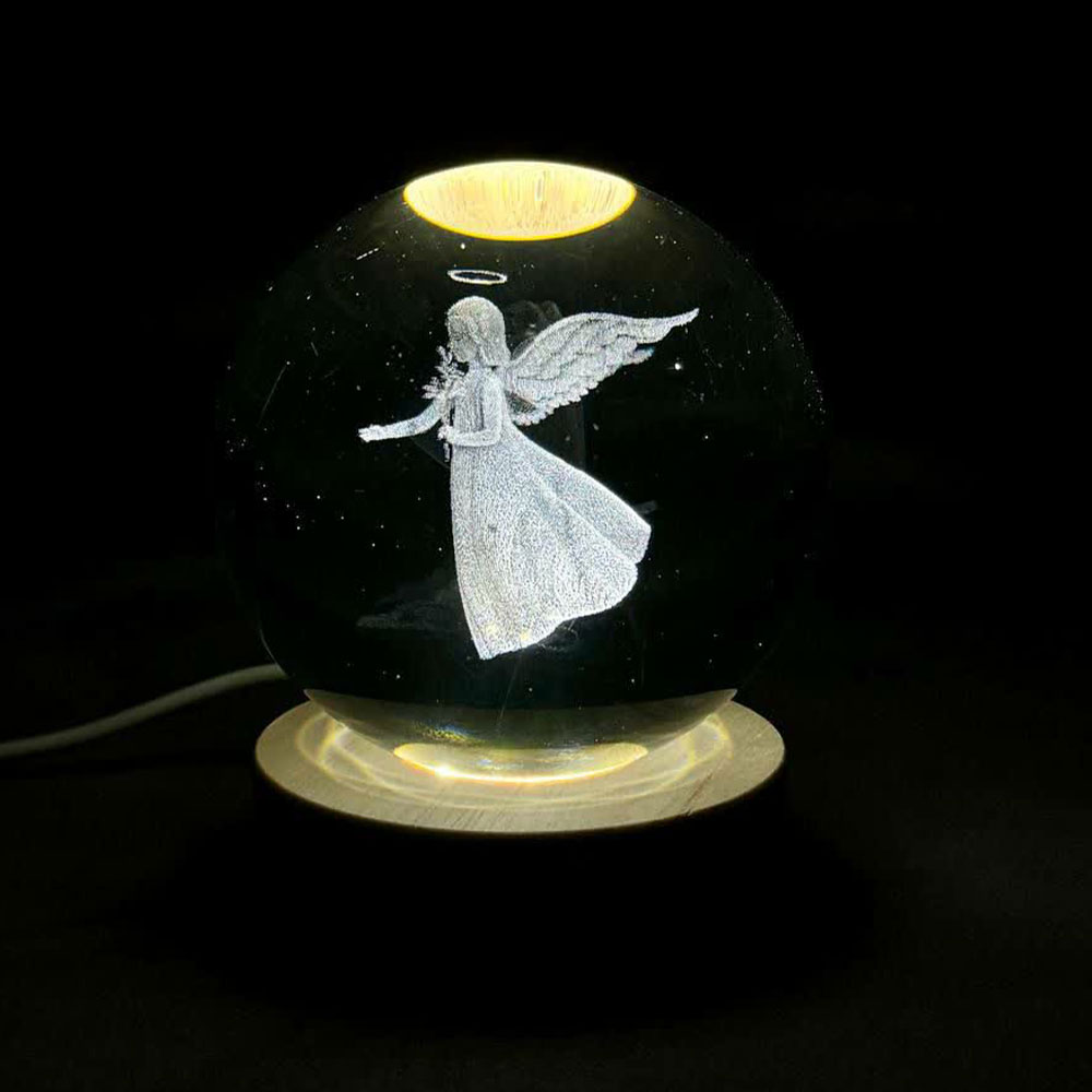 گوی کریستال فرشته گوی کریستال فرشته