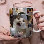 ماگ سرامیکی میم گربه ها - Image 4