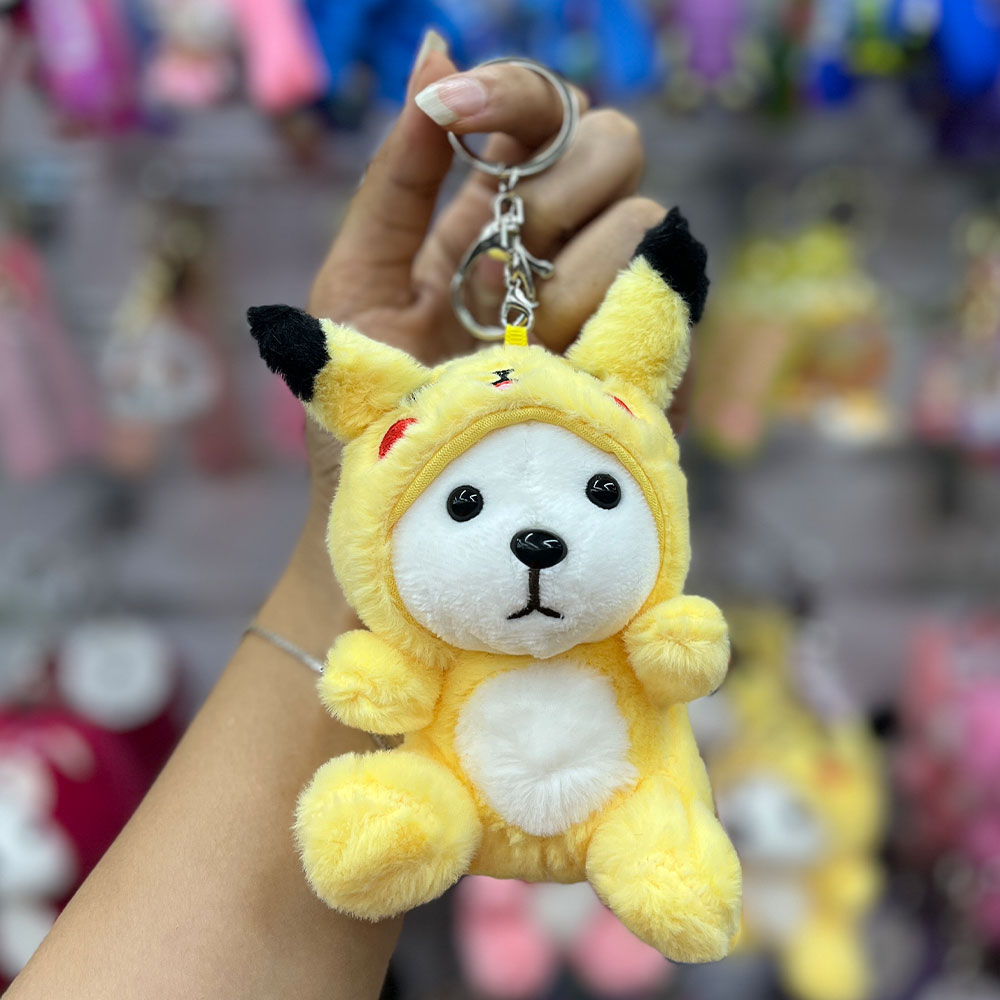 جاکلیدی خرس لباس دار