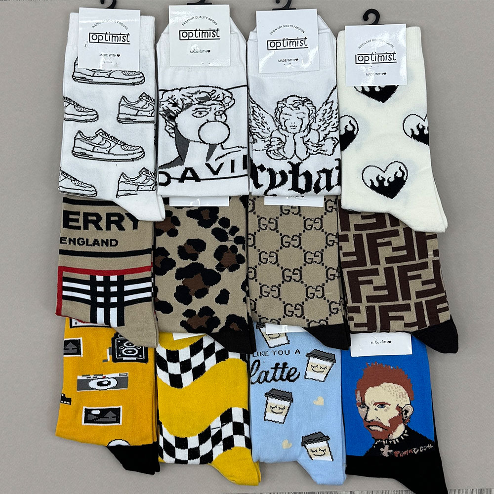 جوراب ساقدار فانتزی آپتیمیست