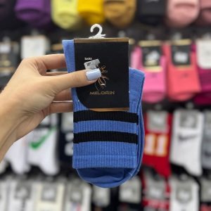 جوراب ساقدار دو خط