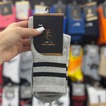 جوراب ساقدار دو خط