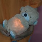 عروسک تپنده نفس کش خرس طلایی