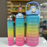 قمقمه سه قلو آبی