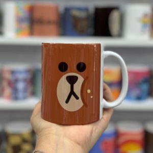 ماگ سرامیکی خرس براون