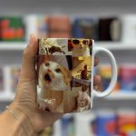 ماگ سرامیکی میم گربه ها