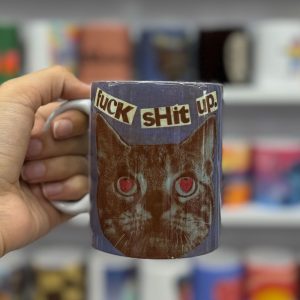 ماگ سرامیکی گربه و نوشته