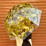 چتر برگ پاییزی سبز تیره