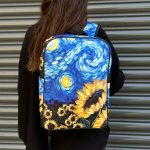 کوله مخمل شب پر ستاره و آفتابگردون