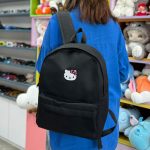 کوله پشتی کتان مشکی