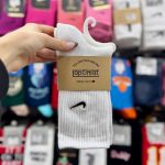 جوراب ساقدار اتلتیک سفید