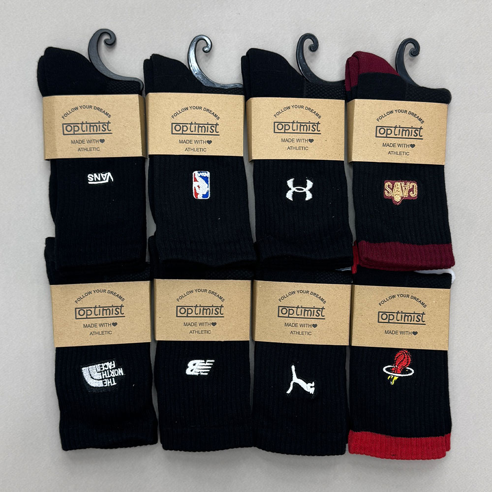 جوراب ساقدار اتلتیک مشکی جوراب ساقدار اتلتیک مشکی