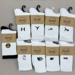 جوراب ساقدار اتلتیک سفید