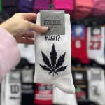 جوراب ساقدار طرح نوشته