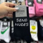 جوراب ساقدار نوشته دار