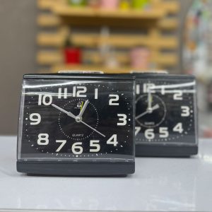 ساعت عقربه ای رومیزی مشکی