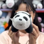 عروسک پاندا کله فندقی