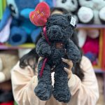 عروسک خرس قلب بادکنکی