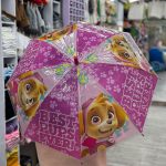 چتر بچگانه سگ های نگهبان صورتی