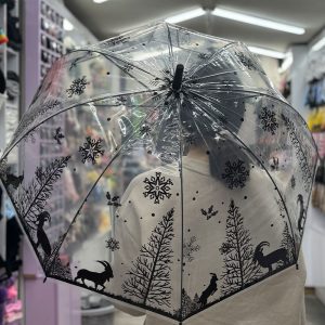 چتر شفاف بز