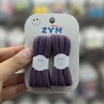 کش مو ساده تناژ بنفش