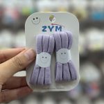 کش مو ساده تناژ بنفش