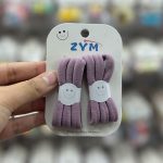 کش مو ساده تناژ بنفش