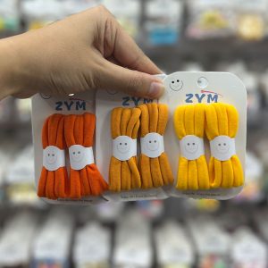 کش مو ساده تناژ زرد