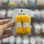 کش مو ساده تناژ زرد