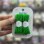 کش مو ساده تناژ سبز