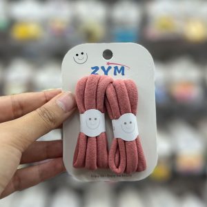 کش مو ساده تناژ صورتی