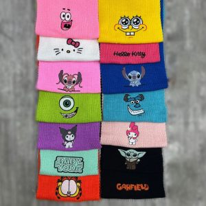 شالگردن فانتزی دو تکه