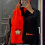 شالگردن فانتزی دو تکه