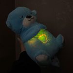 عروسک تپنده نفس کش خرس آبی