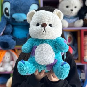 عروسک خرس لباس سالیوانی