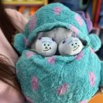 عروسک سالیوان بالشتی بچه دار - Image 2