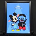 تابلو طرح استیج و میکی موس