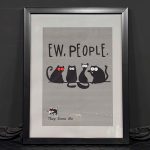 تابلو طرح گربه